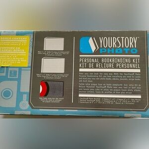 New! YourStory Kit + 24 BONUS Laminate Covers Bookbinding Photo Vacation Journal